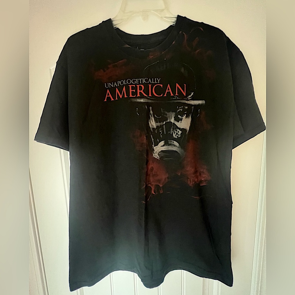 Ranger Up Unapologetically American Firefighter T-Shirt | Large